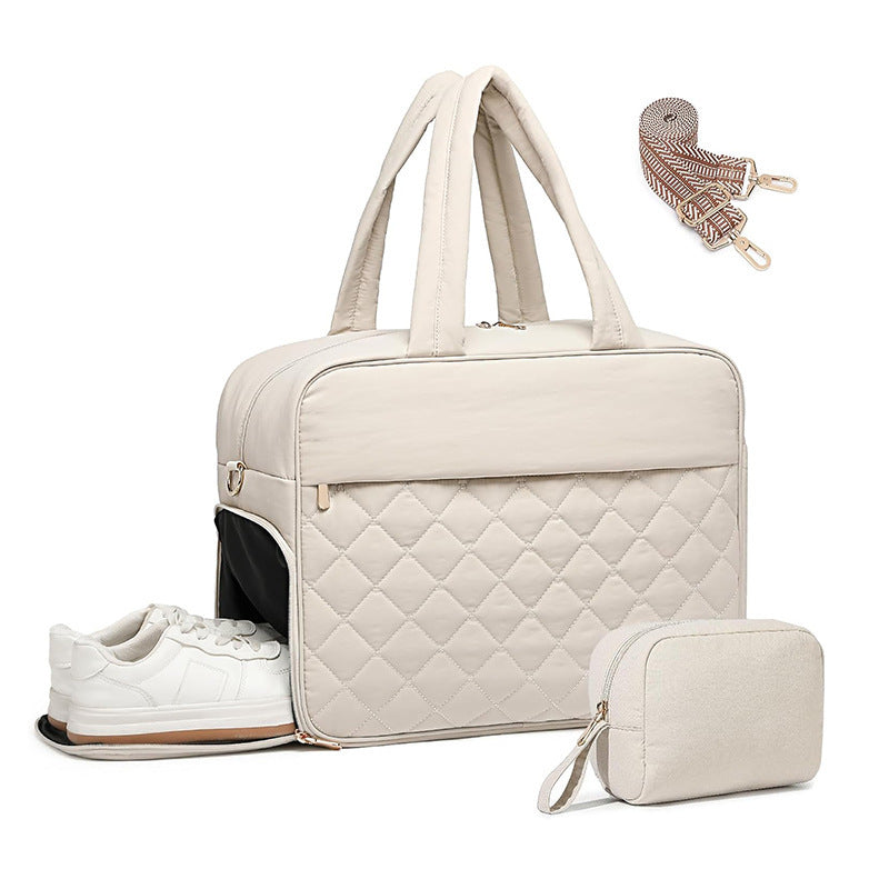 Multifunktionale Sport- und Reisetasche mit Separatem Schuh- und Kosmetiktäschchen Karnz