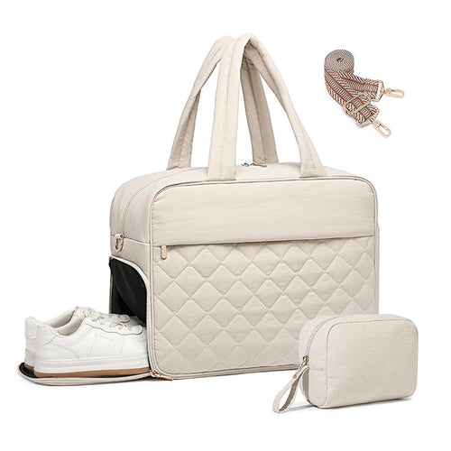 Multifunktionale Sport- und Reisetasche mit Separatem Schuh- und Kosmetiktäschchen Karnz