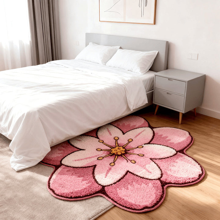 Dekorativer Floral-Muster-Bereichsteppich