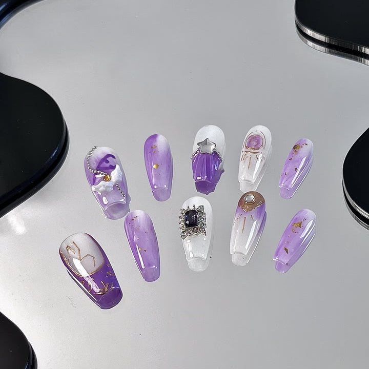 Glamorous Press-On Nagelkunst Set