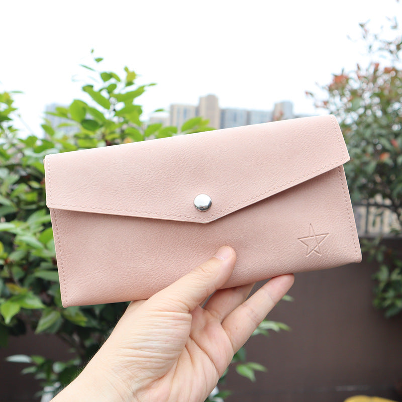 Premium Leder Clutch Geldbörse