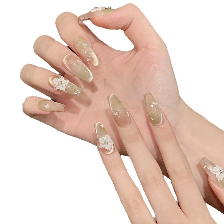 Floral Press-On Nagelkunst Set  1791773861