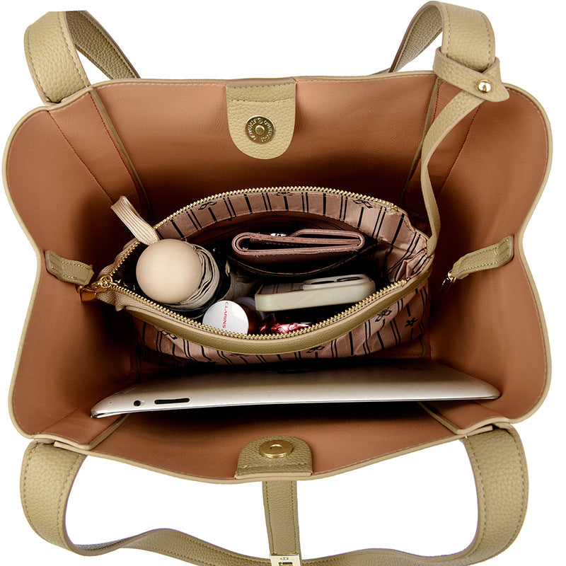 Elegante Strukturierte Schultertasche Karnz