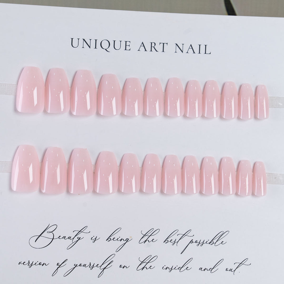 Elegante Ombre Acryl Press-On Nägel