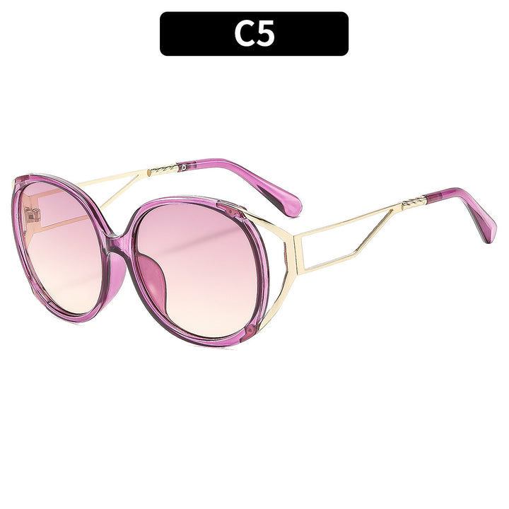 Statement Übergroße Katzenausschnitt Sonnenbrille