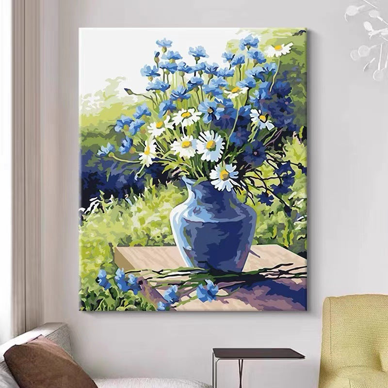 DIY Blumenmalset Karnz