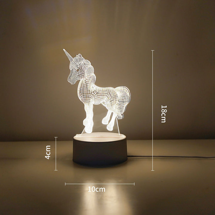 LED Tiger Figur Dekorative Lampe