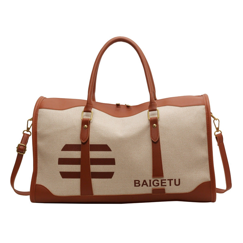 Stylische Canvas Übernachtungs-Duffel