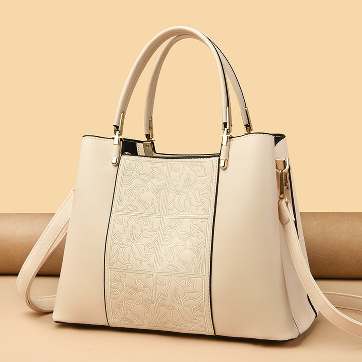 Elegante bestickte Handtasche Karnz