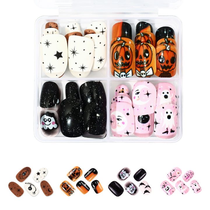 Themen Halloween Press-On Nail Art Set Karnz