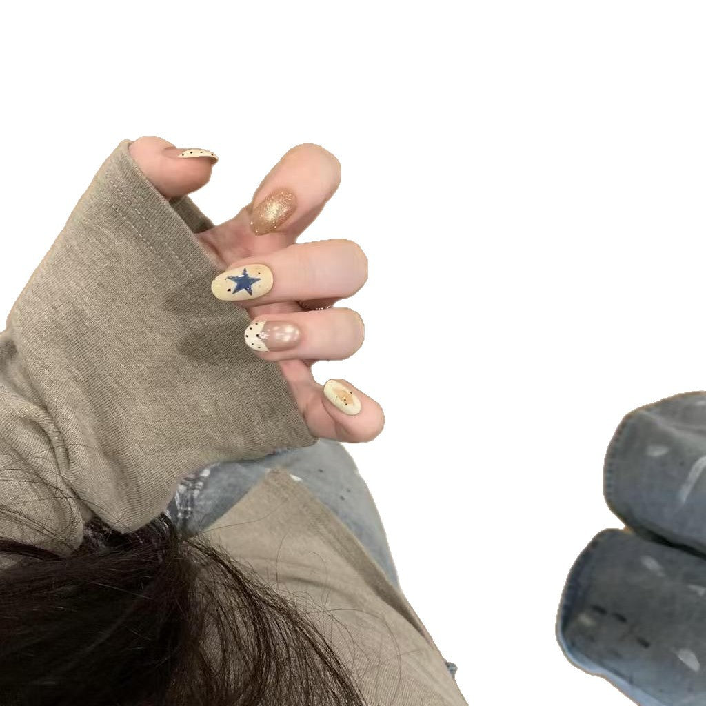 Dekorative Themen Druck-On Nagelkunst