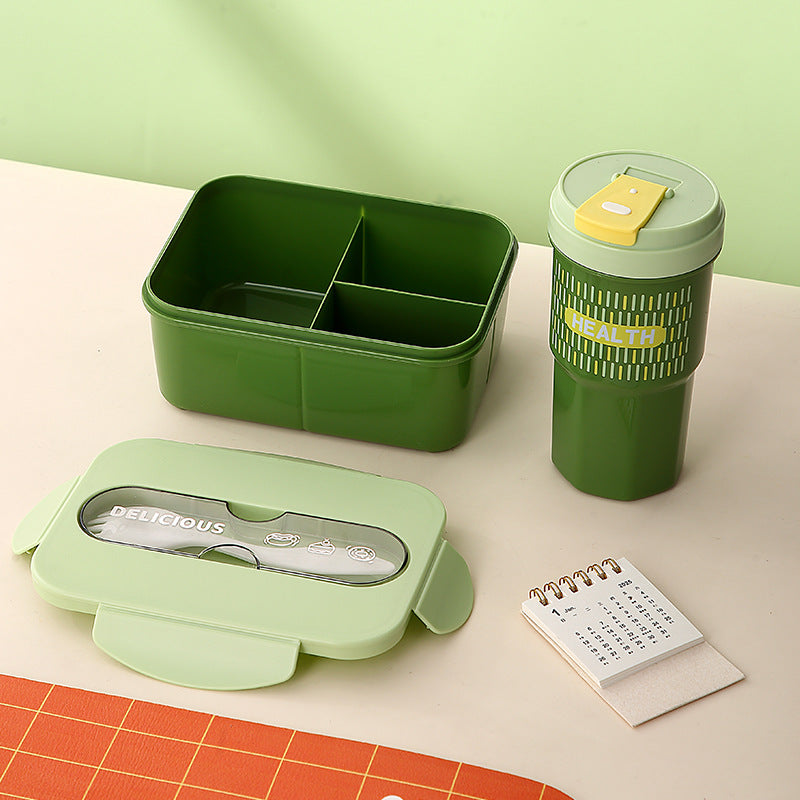 Mehrfachfach-Bento-Box zur Lebensmittelaufbewahrung mit luftdichtem Deckel