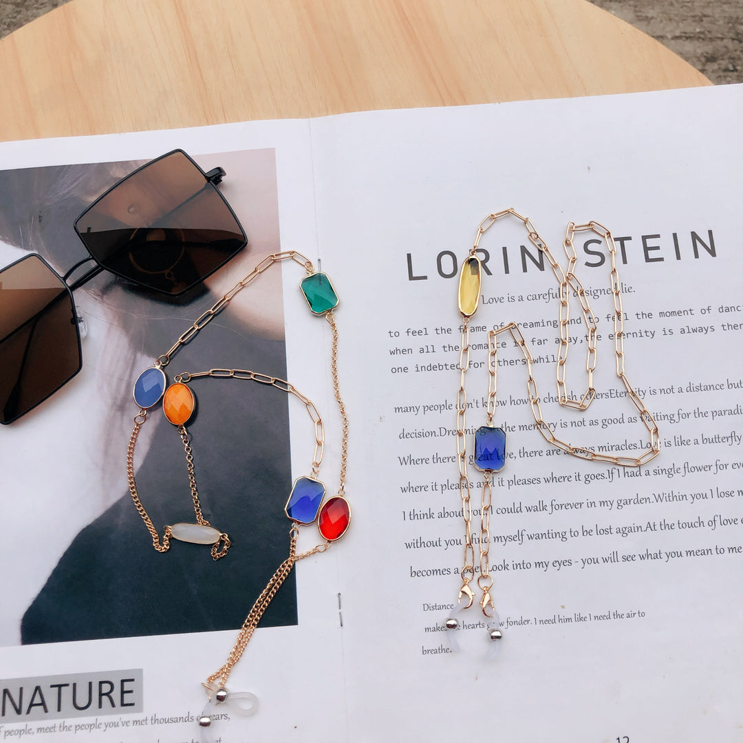Künstlerische Brillen Kette Karnz