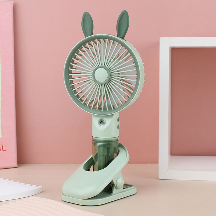 Damen Tragbarer Handventilator mit niedlichen Tierohren Karnz