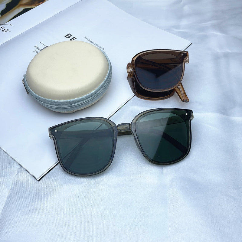Stylische geometrische Rahmen Sonnenbrille Karnz