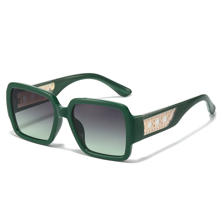 Wide-Brim Retro-Inspirierte Sonnenbrille Karnz