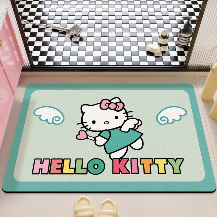 Hello Kitty Plüsch-Badevorleger für Badezimmer