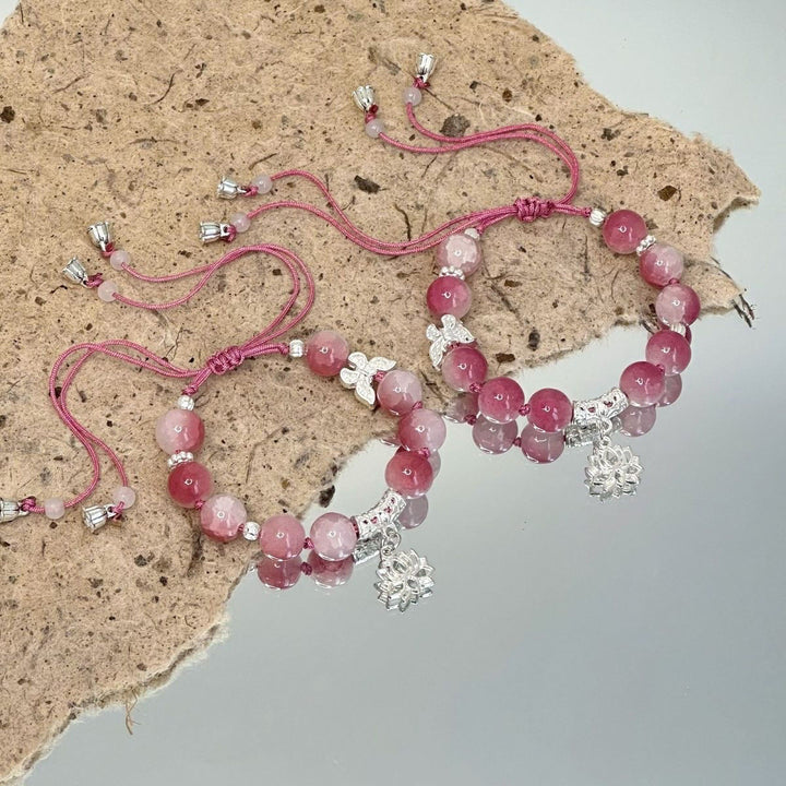 Artisan verstellbares Edelsteinarmband Karnz