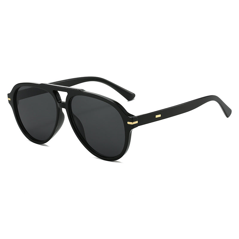 Damen modische Sonnenbrille mit schickem Tortoise-Rahmen Karnz
