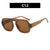 Damen trendige Sonnenbrille mit markantem eckigem Design und UV-Schutz Karnz