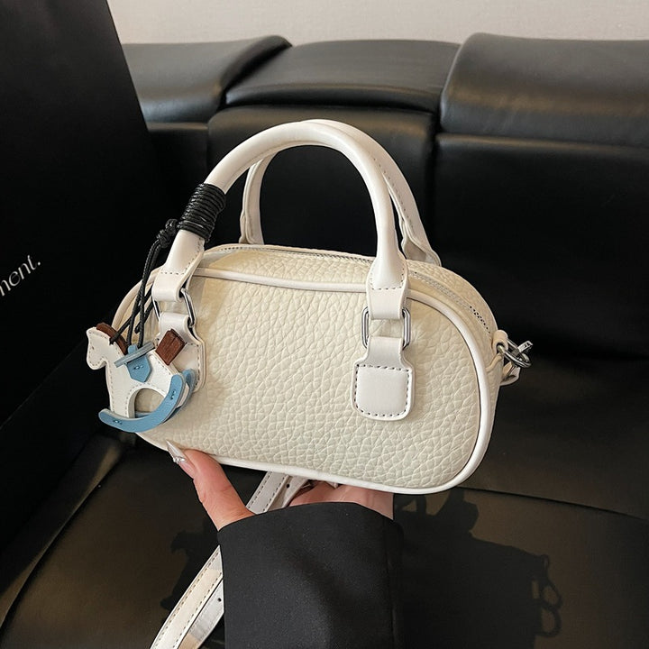 Texturierte Mini-Handtasche Karnz