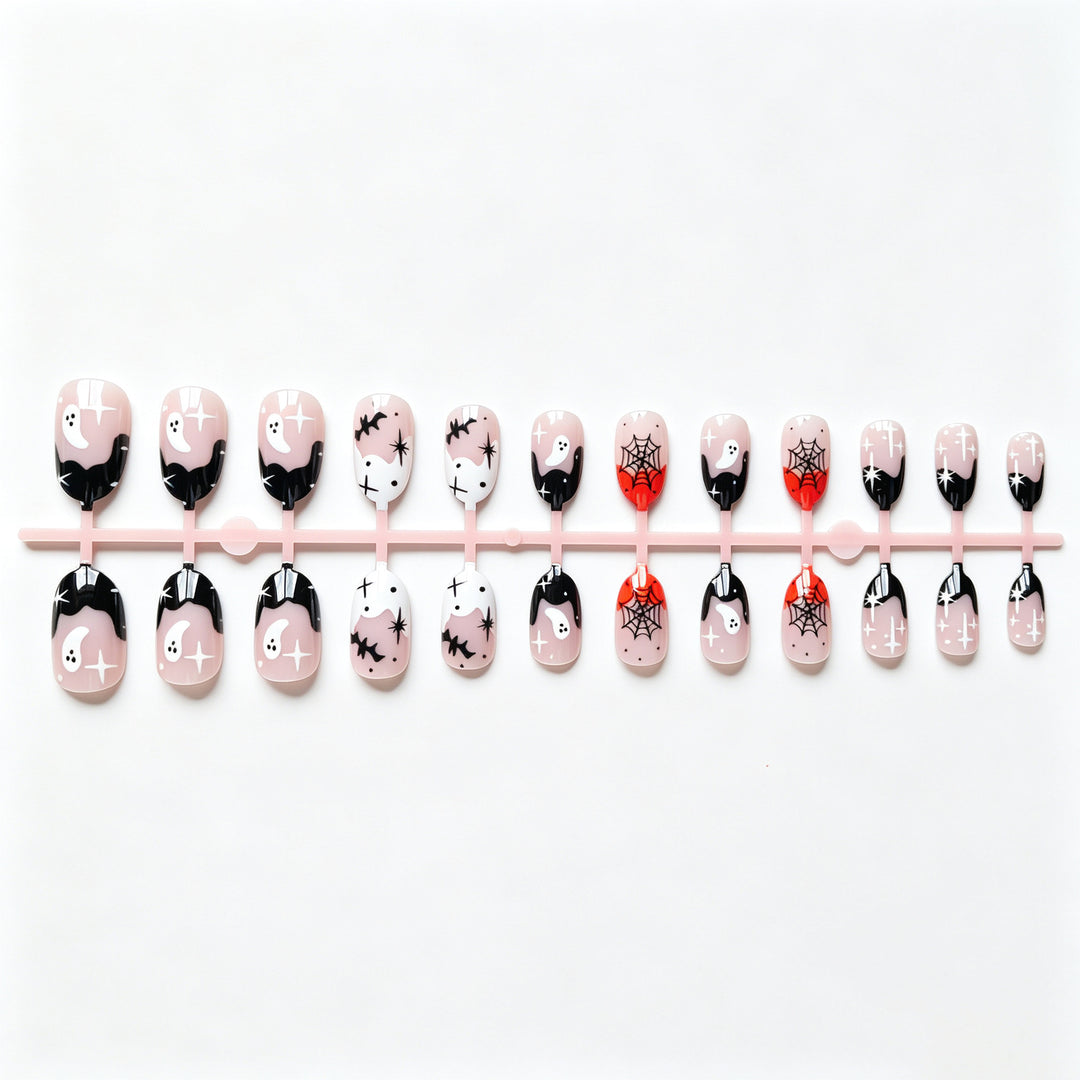 Halloween-Themen Künstlerisches Nageldesign-Set