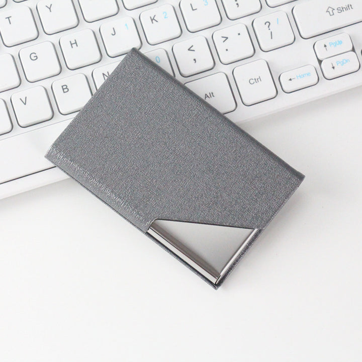 Premium Elegantes RFID-blockierendes Visitenkartenetui
