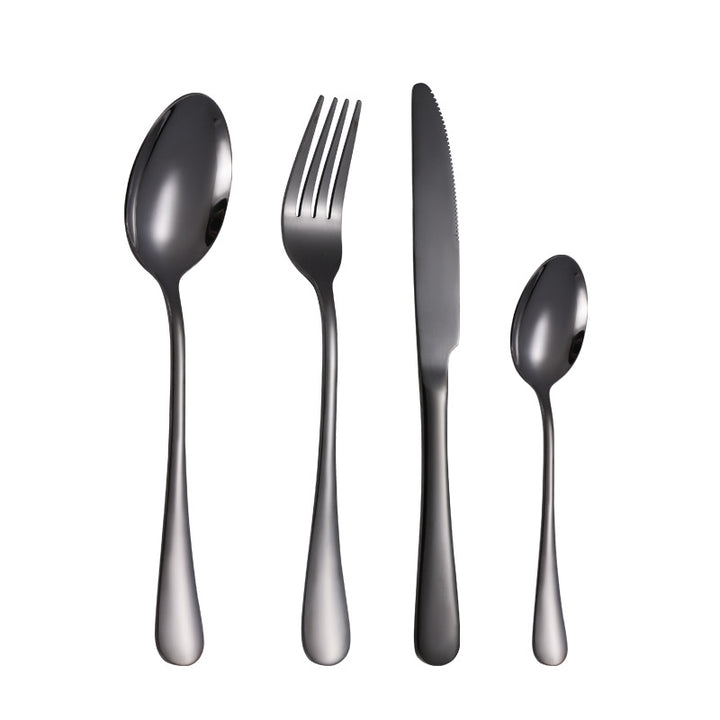 Elegantes Edelstahl-Besteckset mit Ergonomischem Griff Karnz