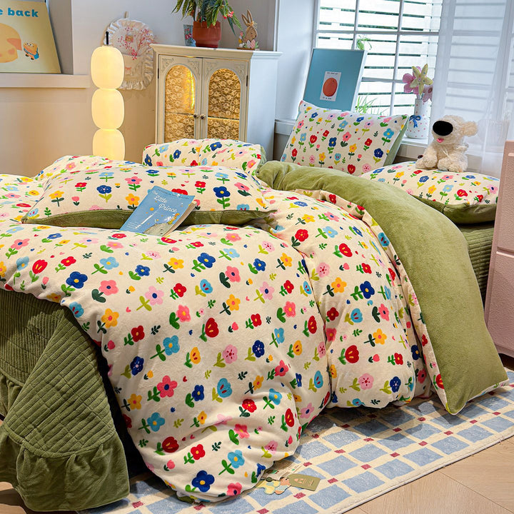 Cartoon Themed Cozy Bettwaren Set