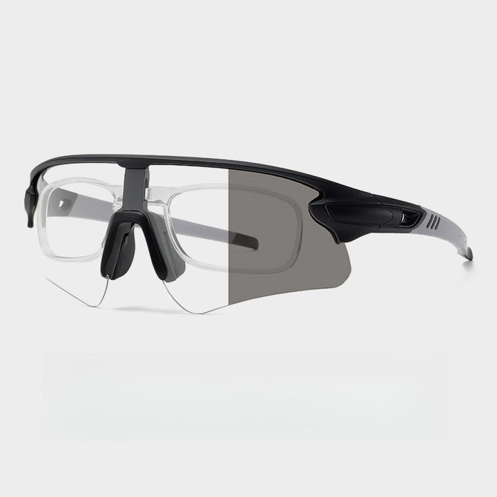 Unisex Sportliche Hochleistungs-Sonnenbrille mit aerodynamischem Design und verstellbarem Nasenpad Karnz