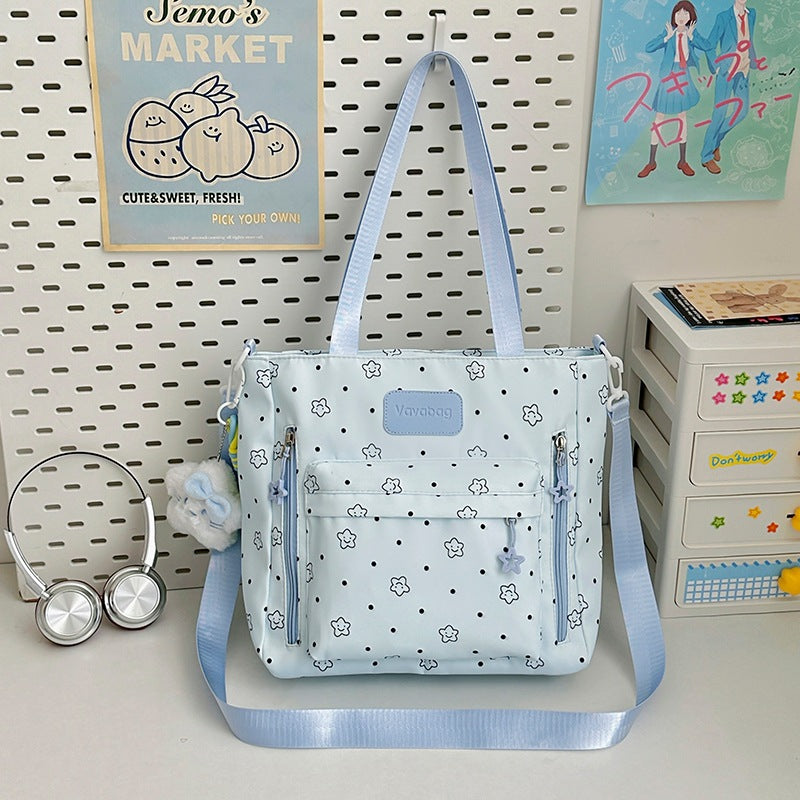 Trendige Floral Print Rucksack Karnz