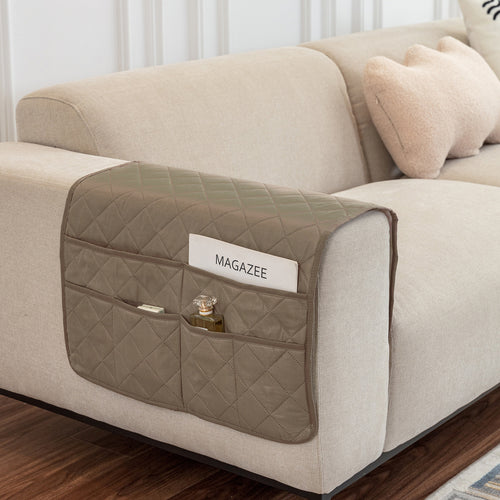 Eleganter Sofa-Organizer mit Mehrfachen Taschen Karnz