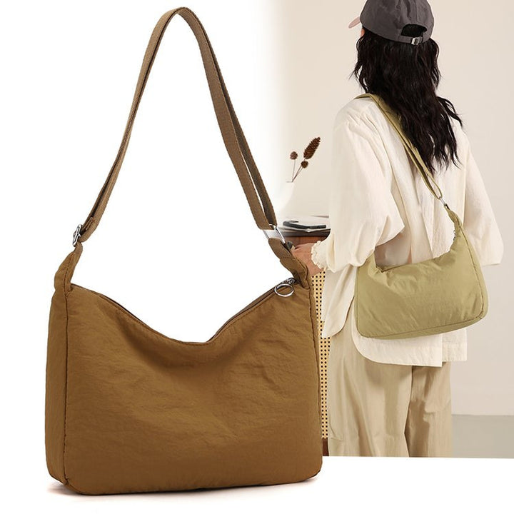 WoStylish Weich-strukturierte Schultertasche