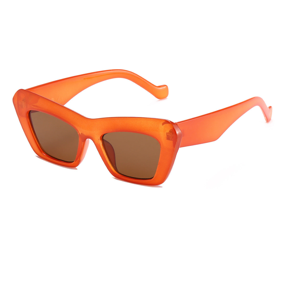 Damen trendige geometrische Sonnenbrille Karnz
