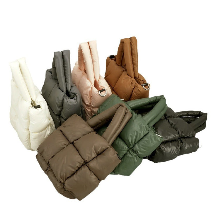 Gepolsterte Stepp-Handtasche