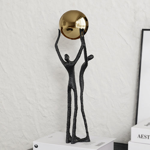 Abstrakte menschliche Figur Skulptur