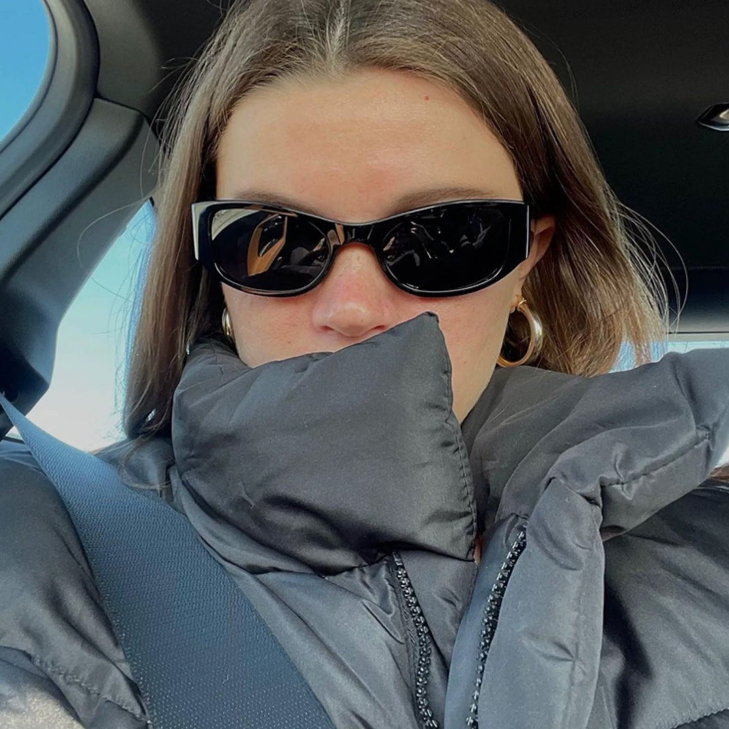 Damen Sonnenbrille im eleganten retro-inspirierten Design Karnz