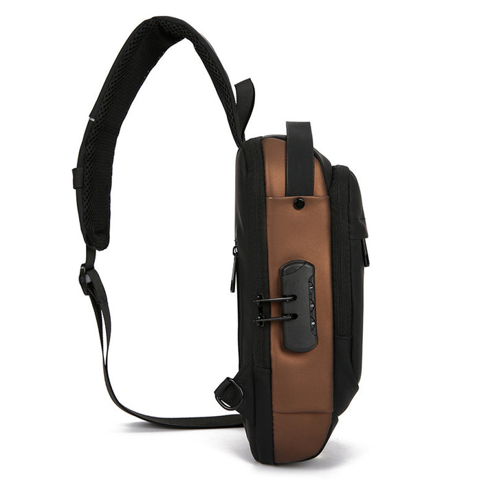 Crossbody Sling Bag mit Multifunktionalen Fächern Karnz