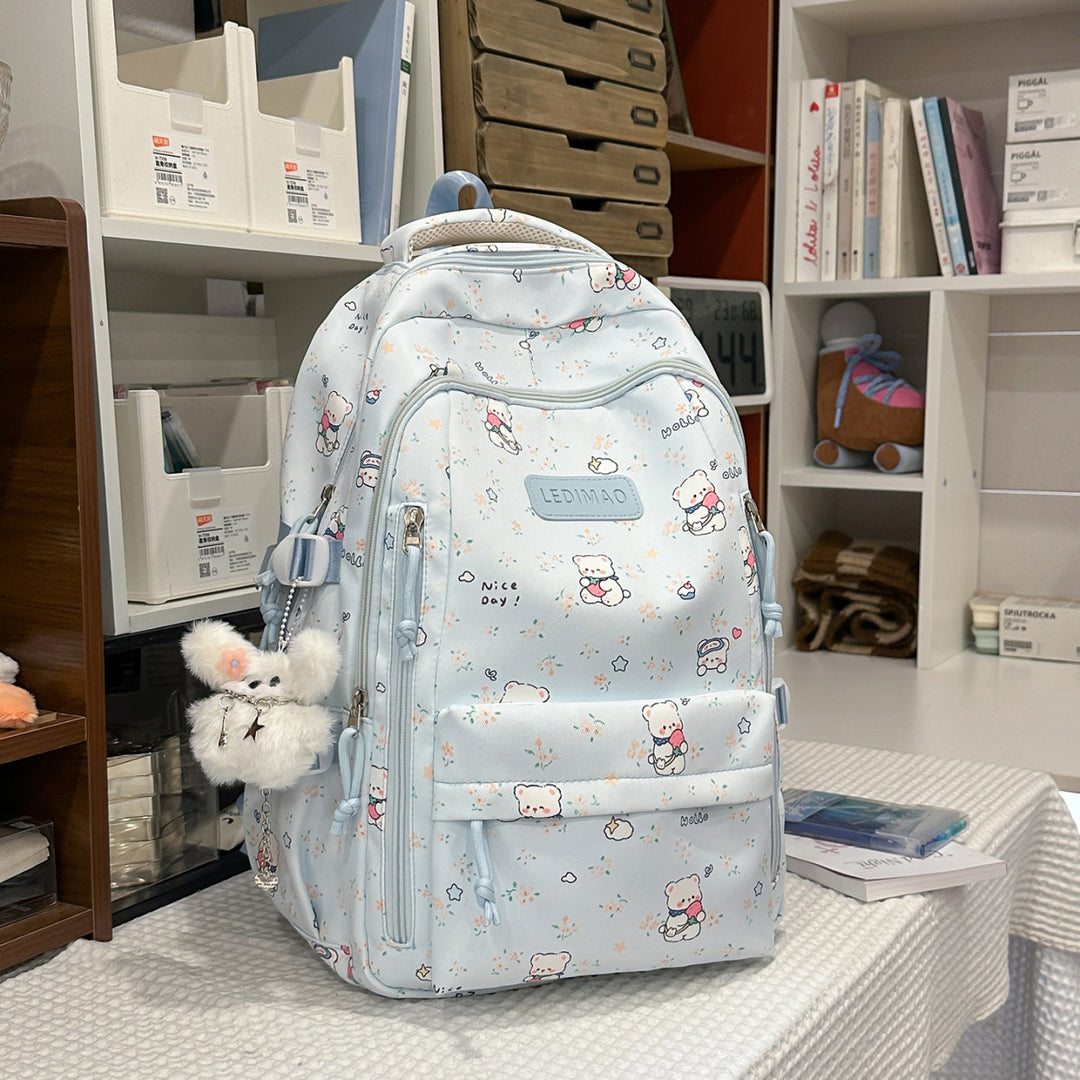 Verspielter Illustrierter Rucksack
