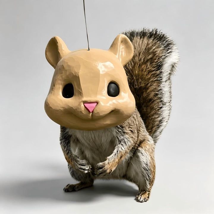 Dekorative Eichhörnchenfigur Karnz