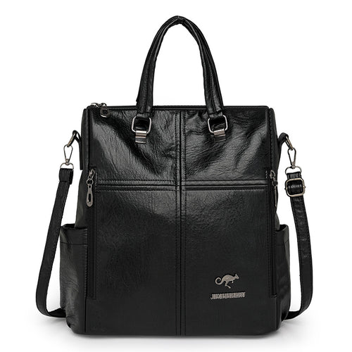 Multi-Funktionale Kunstleder-Handtasche Karnz