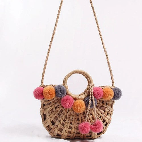 Damen Handtasche mit pompösen Verzierungen Karnz