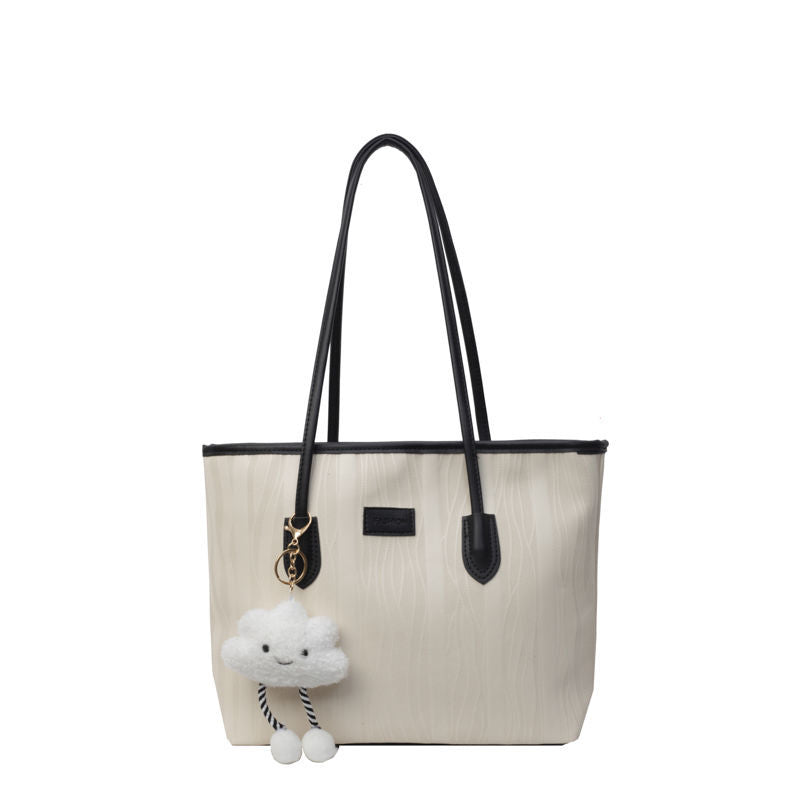Texturiertes großes Tote Bag Karnz