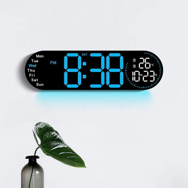 Digitaler Multifunktionswecker mit Temperatur und Wetteranzeige Karnz