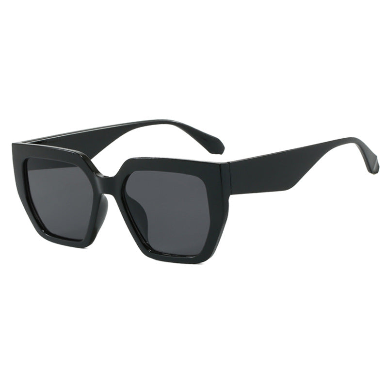 Damen geometrische Brille im modischen Schildkrötenmuster Karnz