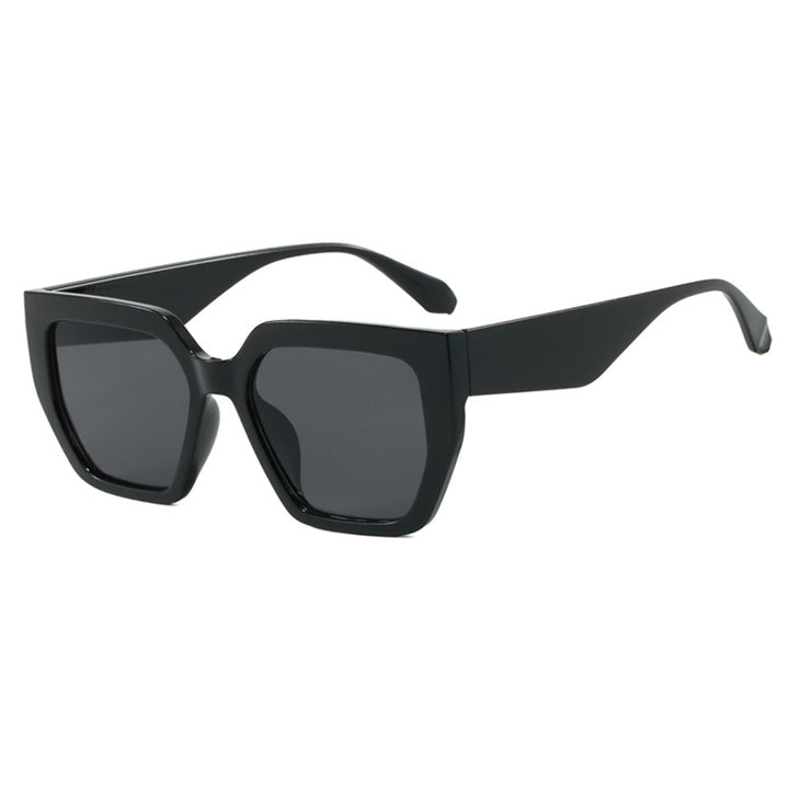 Damen geometrische Brille im modischen Schildkrötenmuster Karnz