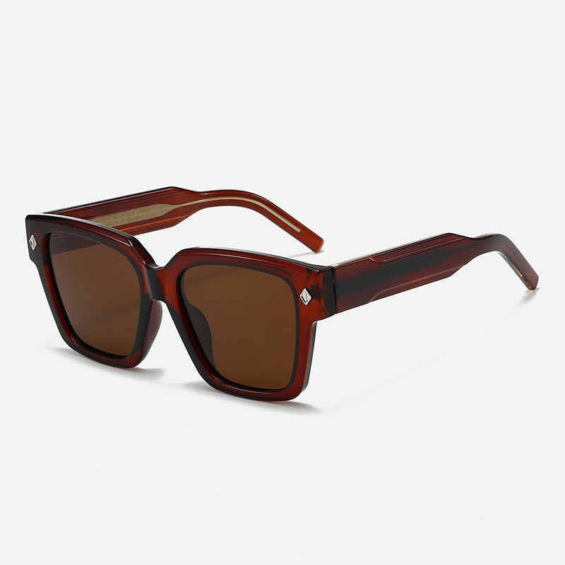 Damen Oversized Designer-Sonnenbrille mit stilvollem Rahmen und schützendem UV-Filter Karnz