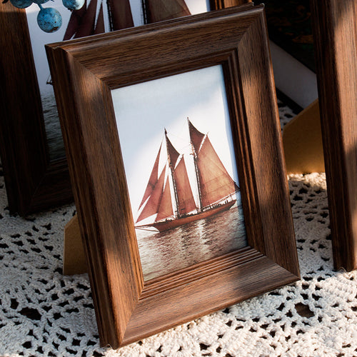 Rustikale Holzrahmen für Home Decor