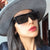 Damen Oversized Sonnenbrille mit modernem und kantigem Design Karnz