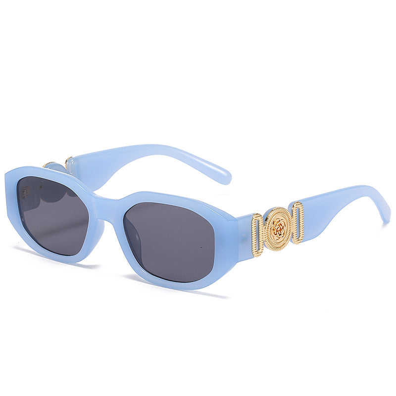 Statement Übergröße Geometrische Sonnenbrille Karnz